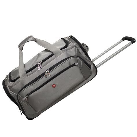 swiss gear rolling duffel bag.